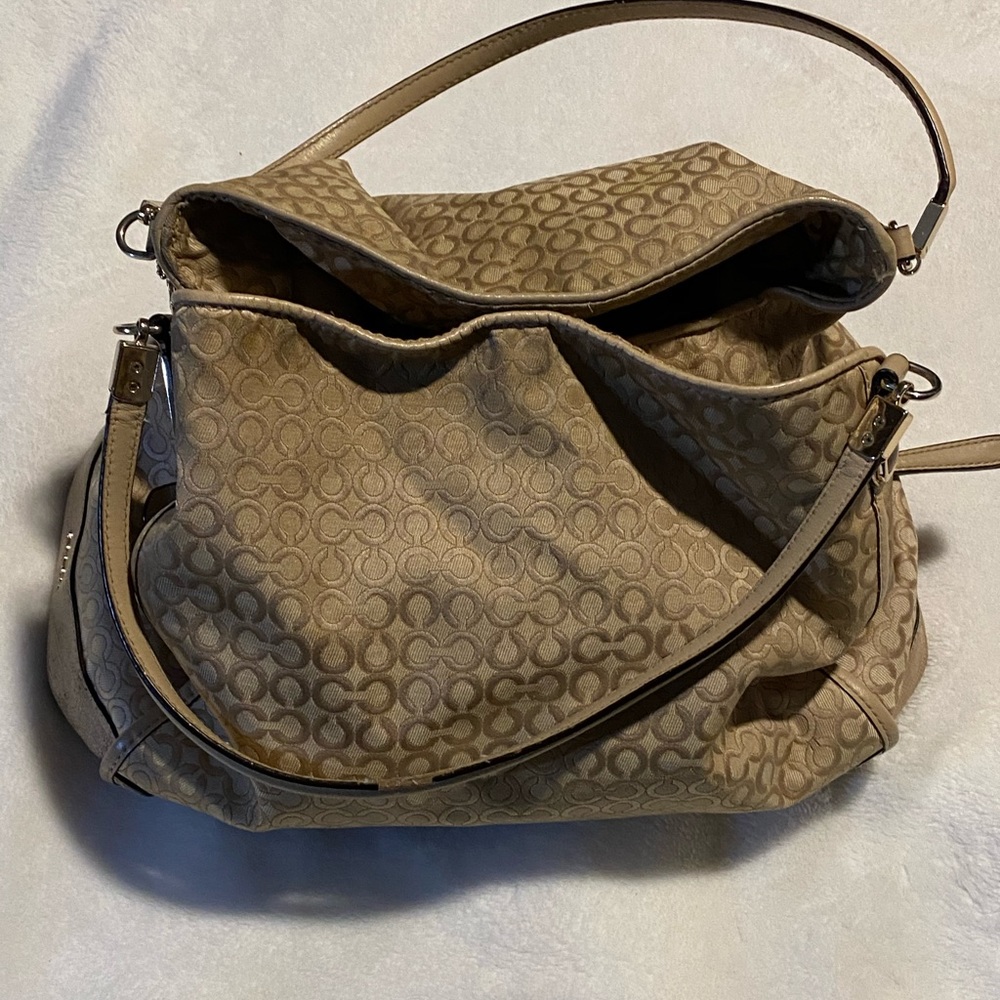 Coach signature purse